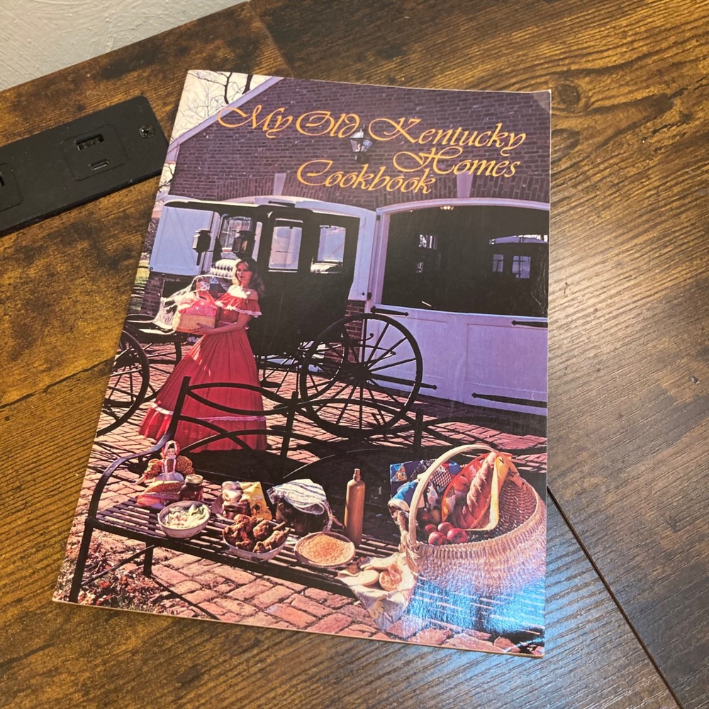 Vintage My Old Kentucky Home Cookbook History Recipes Traditional Southern Food